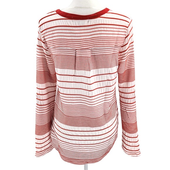 Sanctuary for Anthropologie NEW Womens Size XS Julia Blouse Roll Tab Sleeves - Picture 3 of 10